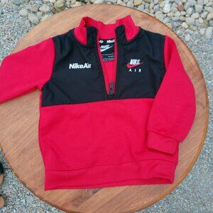 Size 18mo red/black NIKE sweatsuit